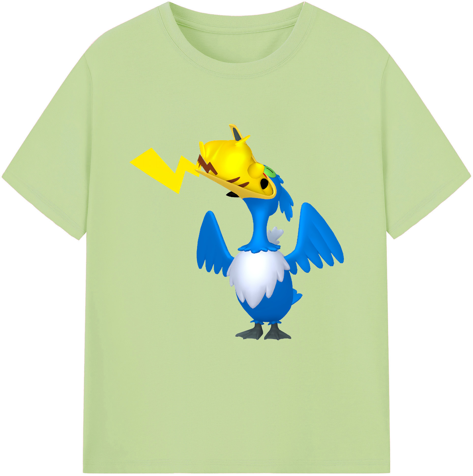 （画像用） ポケットモンスター Pokémon 綿100％半袖Tシャツ（フロントプリント）